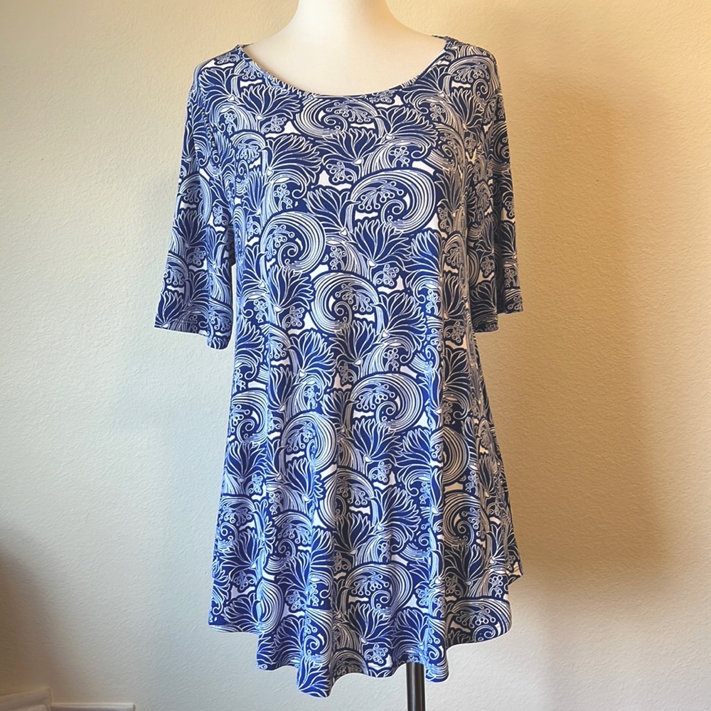 Chico’s Lotus Top Size 0